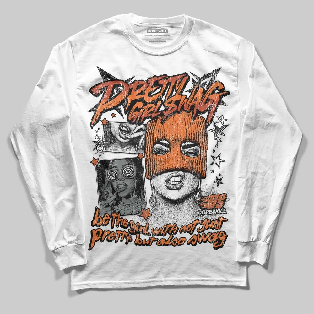Kayano 14 Silver Piquant Orange DopeSkill Long Sleeve T-Shirt Pretty Girl Swag Graphic sold by DopeSkill