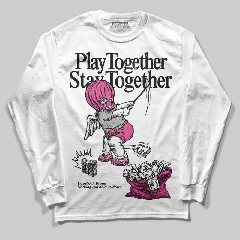 Kayano 14 Cream Sweet Pink DopeSkill Long Sleeve T-Shirt Play together, Stay together Graphic sold by DopeSkill