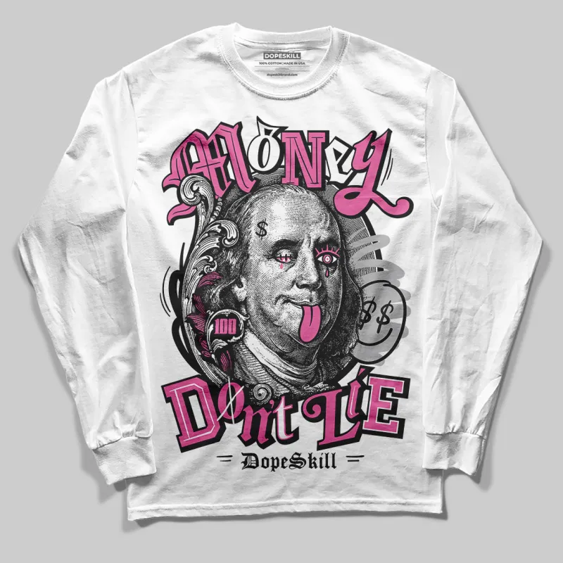 Kayano 14 Cream Sweet Pink DopeSkill Long Sleeve T-Shirt Money Don't Lie Graphic sold by DopeSkill