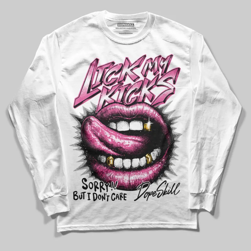 Kayano 14 Cream Sweet Pink DopeSkill Long Sleeve T-Shirt Lick My Kicks Graphic sold by DopeSkill