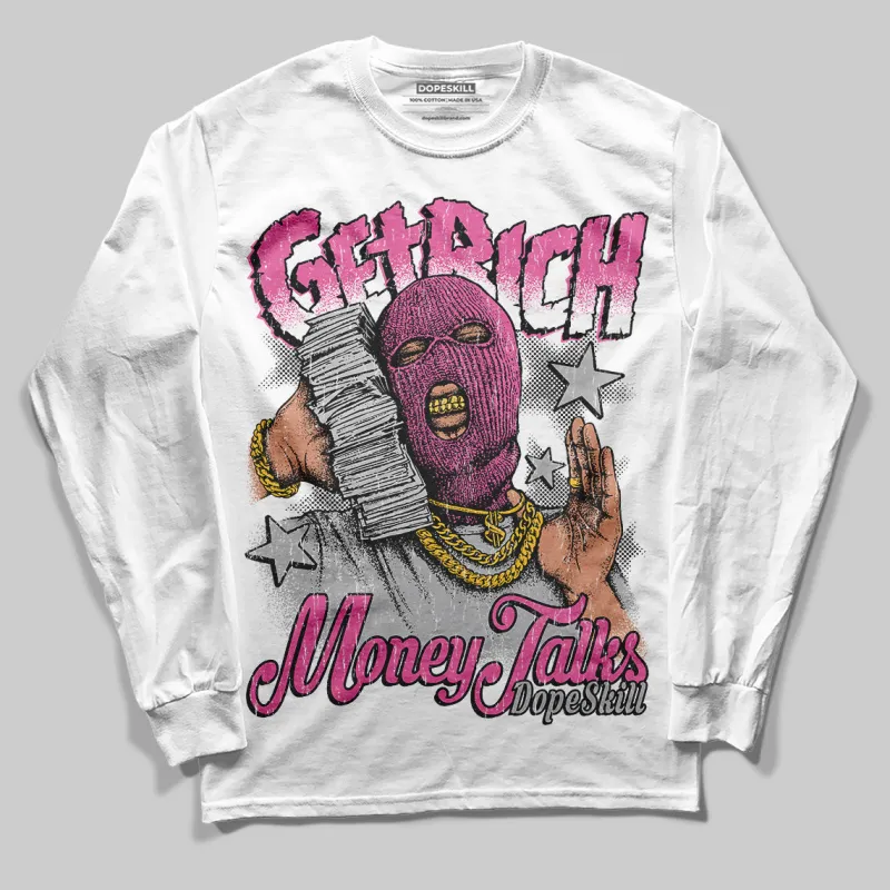 Kayano 14 Cream Sweet Pink DopeSkill Long Sleeve T-Shirt Get Rich Graphic sold by DopeSkill