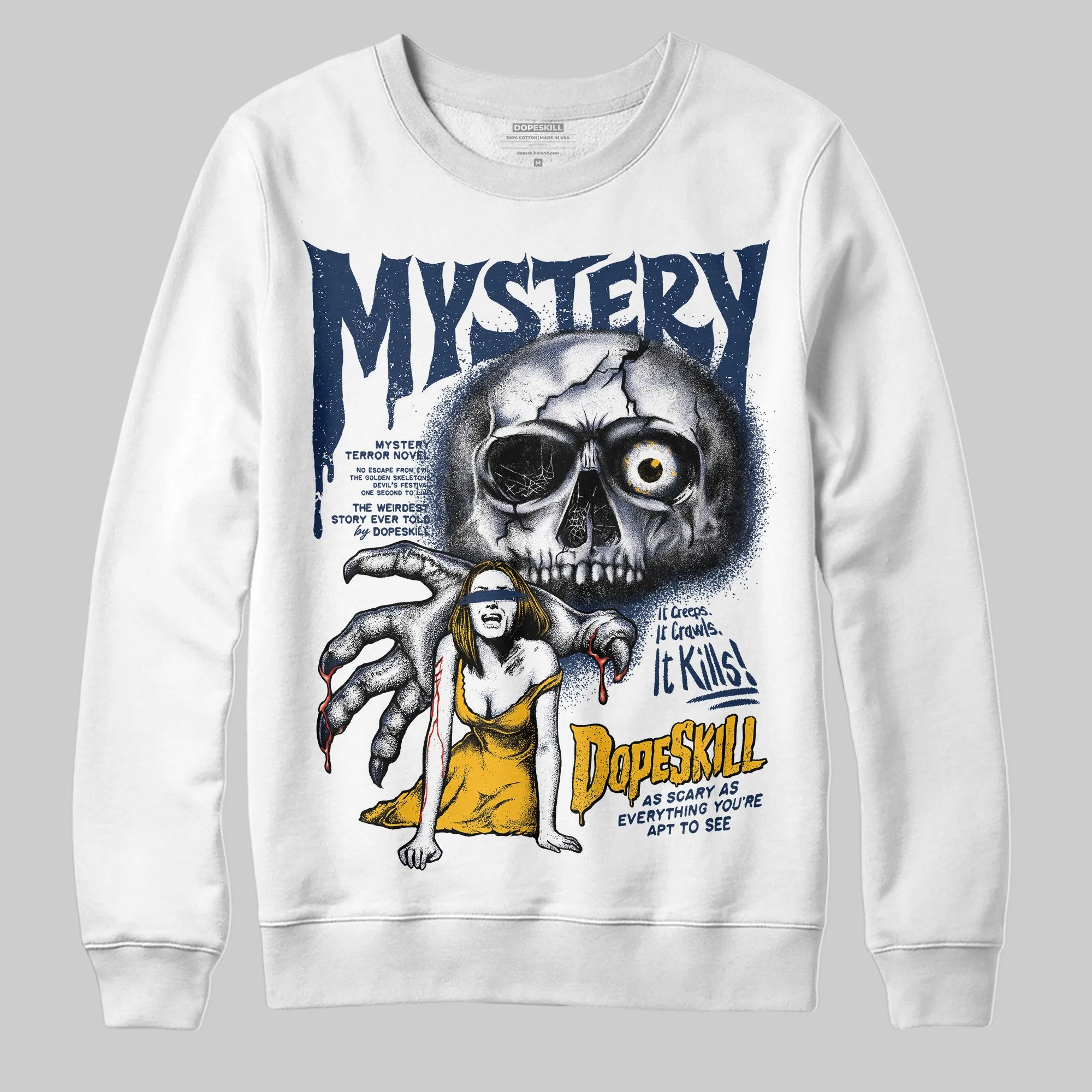 Retro Dunk From Above 4s DopeSkill Sweatshirt Mystery Ghostly Grasp Graphic sold by DopeSkill