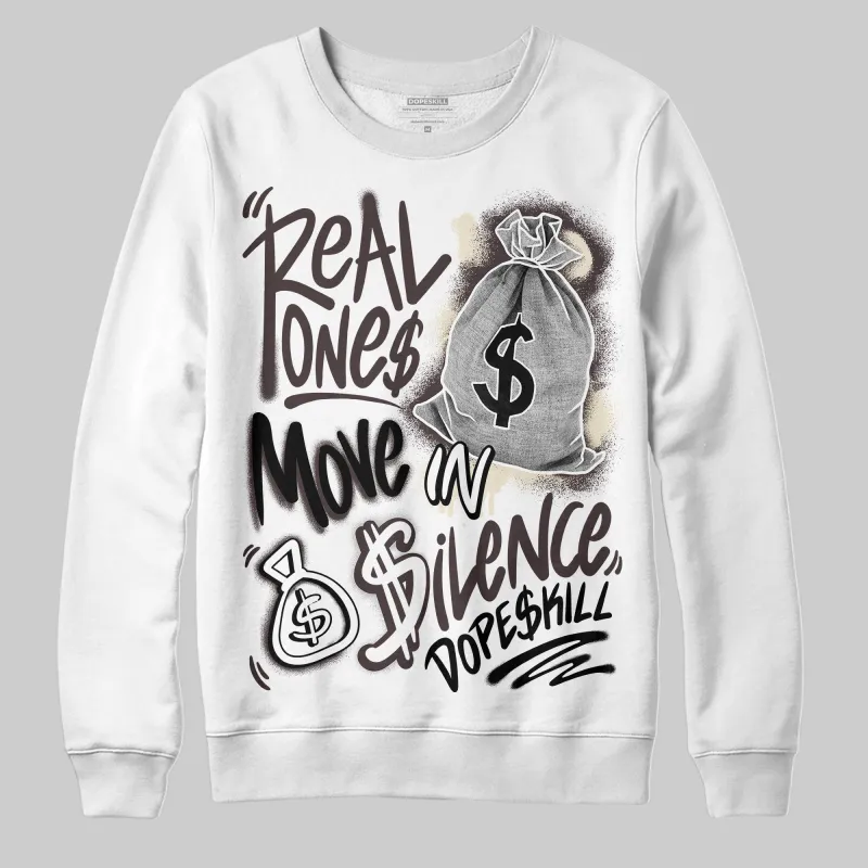 Runner 2.0 Sneakers Brown Fabric DopeSkill Sweatshirt Real Ones Move In Silence Graphic sold by DopeSkill