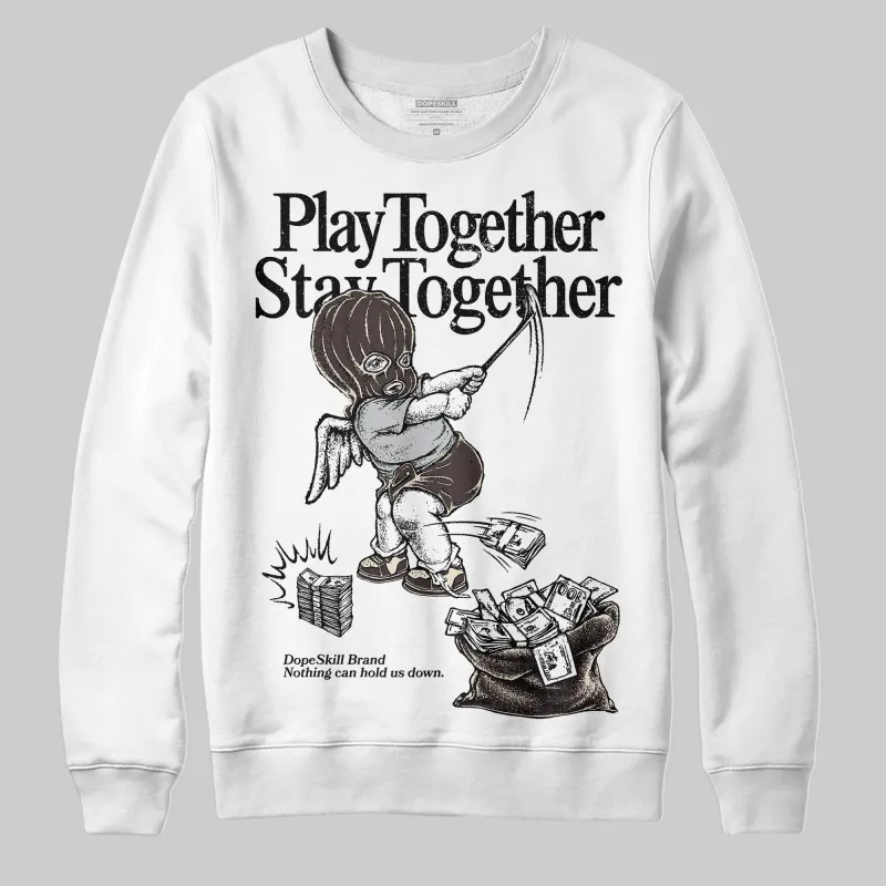 Runner 2.0 Sneakers Brown Fabric DopeSkill Sweatshirt Play together, Stay together Graphic sold by DopeSkill