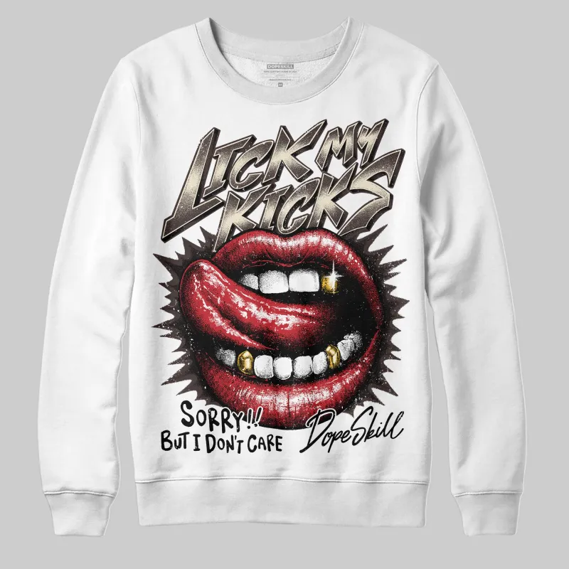 Runner 2.0 Sneakers Brown Fabric DopeSkill Sweatshirt Lick My Kicks Graphic sold by DopeSkill