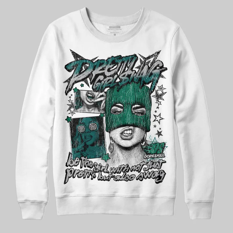 Gel 1130 White Dark Neptune DopeSkill Sweatshirt Pretty Girl Swag Graphic sold by DopeSkill
