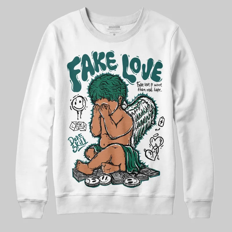 Gel 1130 White Dark Neptune DopeSkill Sweatshirt False Love Graphic sold by DopeSkill