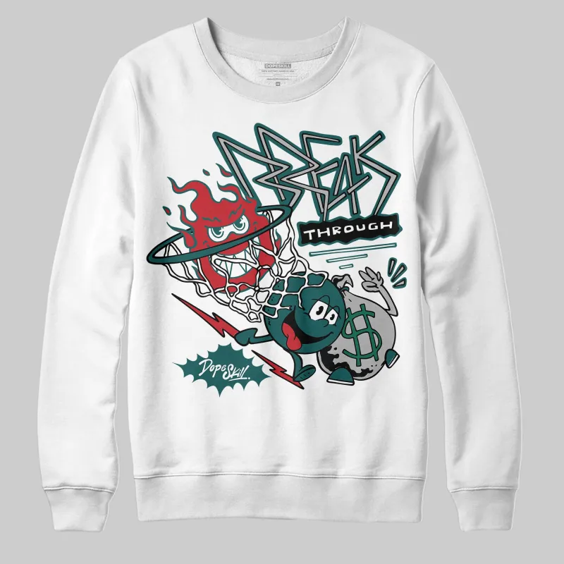 Gel 1130 White Dark Neptune DopeSkill Sweatshirt Break Through Graphic sold by DopeSkill