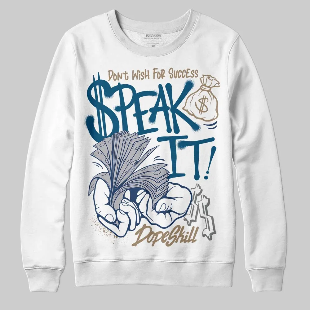 Gel Kayano 14 Cream Pure Silver DopeSkill Sweatshirt Speak It Graphic sold by DopeSkill