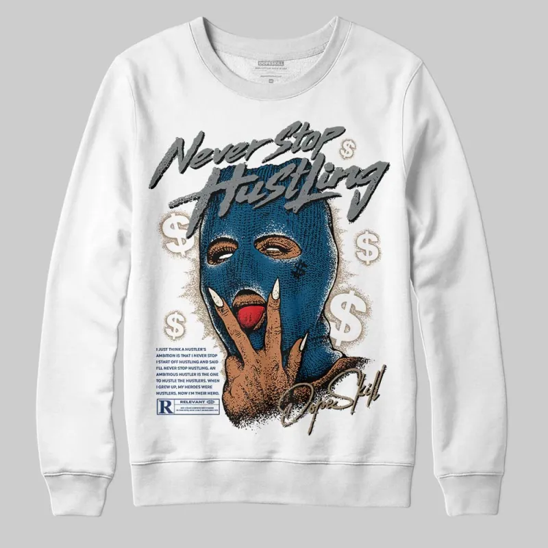 Gel Kayano 14 Cream Pure Silver DopeSkill Sweatshirt Never Stop Hustling Graphic sold by DopeSkill