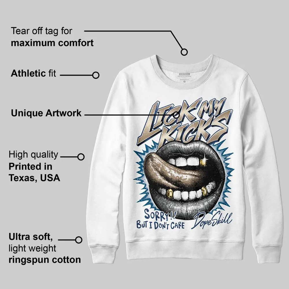 Gel Kayano 14 Cream Pure Silver DopeSkill Sweatshirt Lick My Kicks Graphic sold by DopeSkill product image thumbnail 3