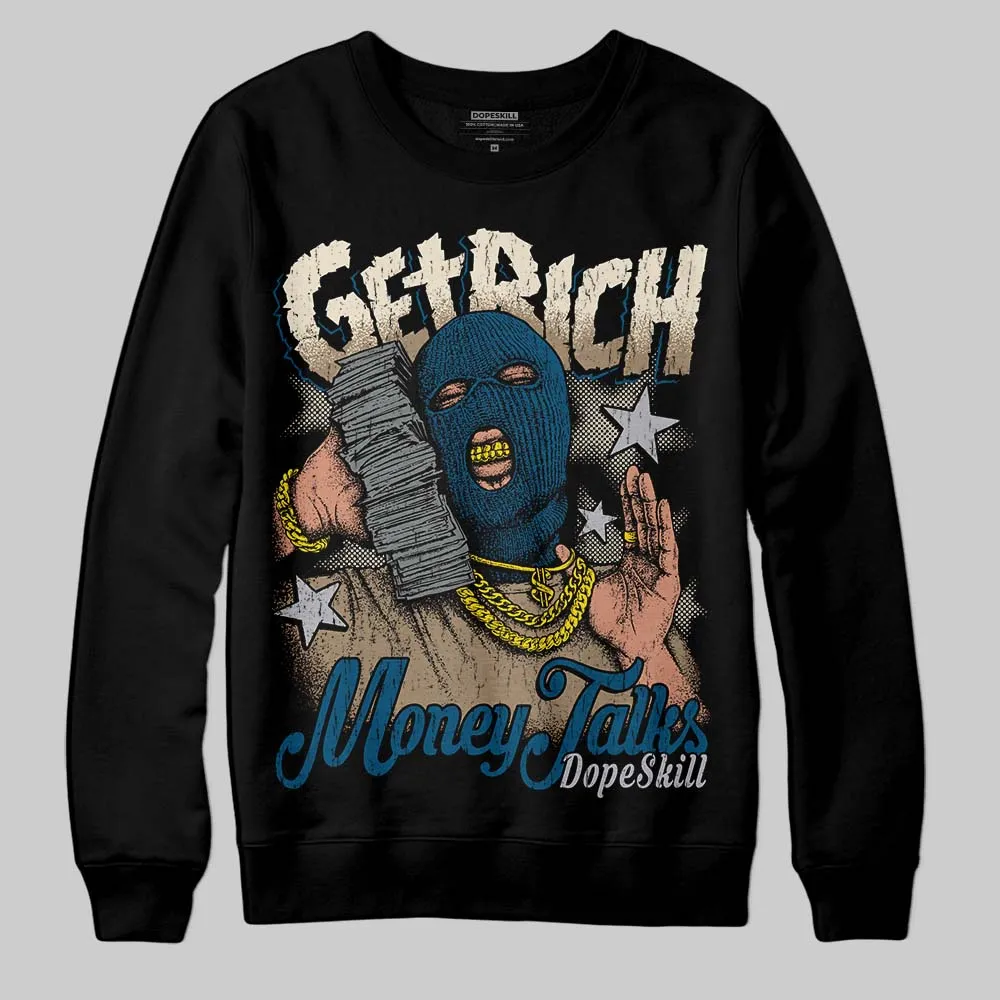 Gel Kayano 14 Cream Pure Silver DopeSkill Sweatshirt Get Rich Graphic sold by DopeSkill product image thumbnail 2