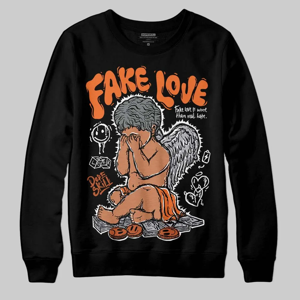 Kayano 14 Silver Piquant Orange DopeSkill Sweatshirt False Love Graphic sold by DopeSkill product image thumbnail 2