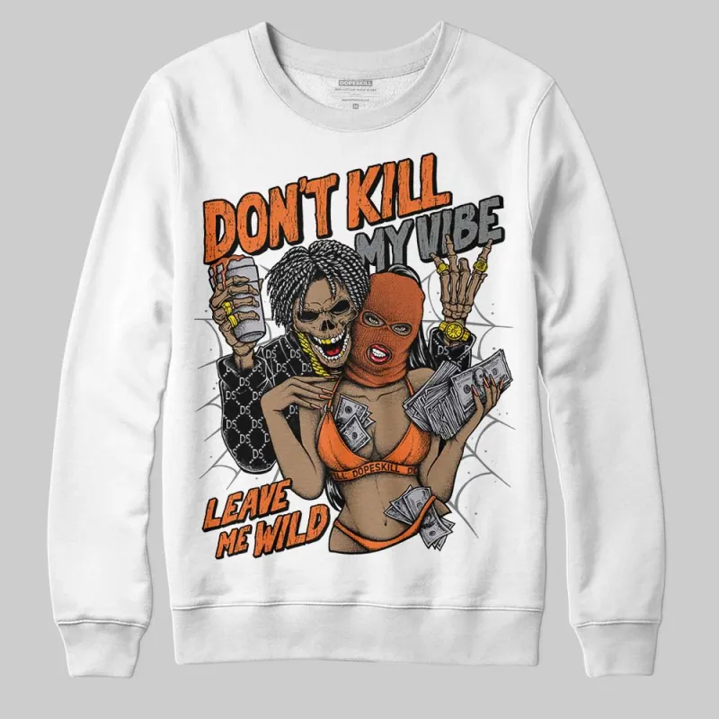 Kayano 14 Silver Piquant Orange DopeSkill Sweatshirt Don't Kill My Vibe Graphic sold by DopeSkill