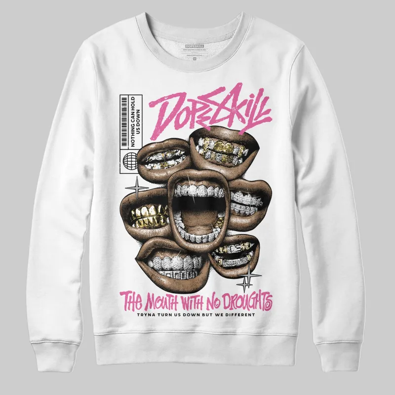 Kayano 14 Cream Sweet Pink DopeSkill Sweatshirt The Mouth With No Droughts Graphic sold by DopeSkill