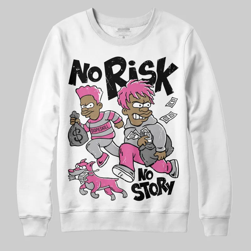 Kayano 14 Cream Sweet Pink DopeSkill Sweatshirt No Risk No Story Graphic sold by DopeSkill