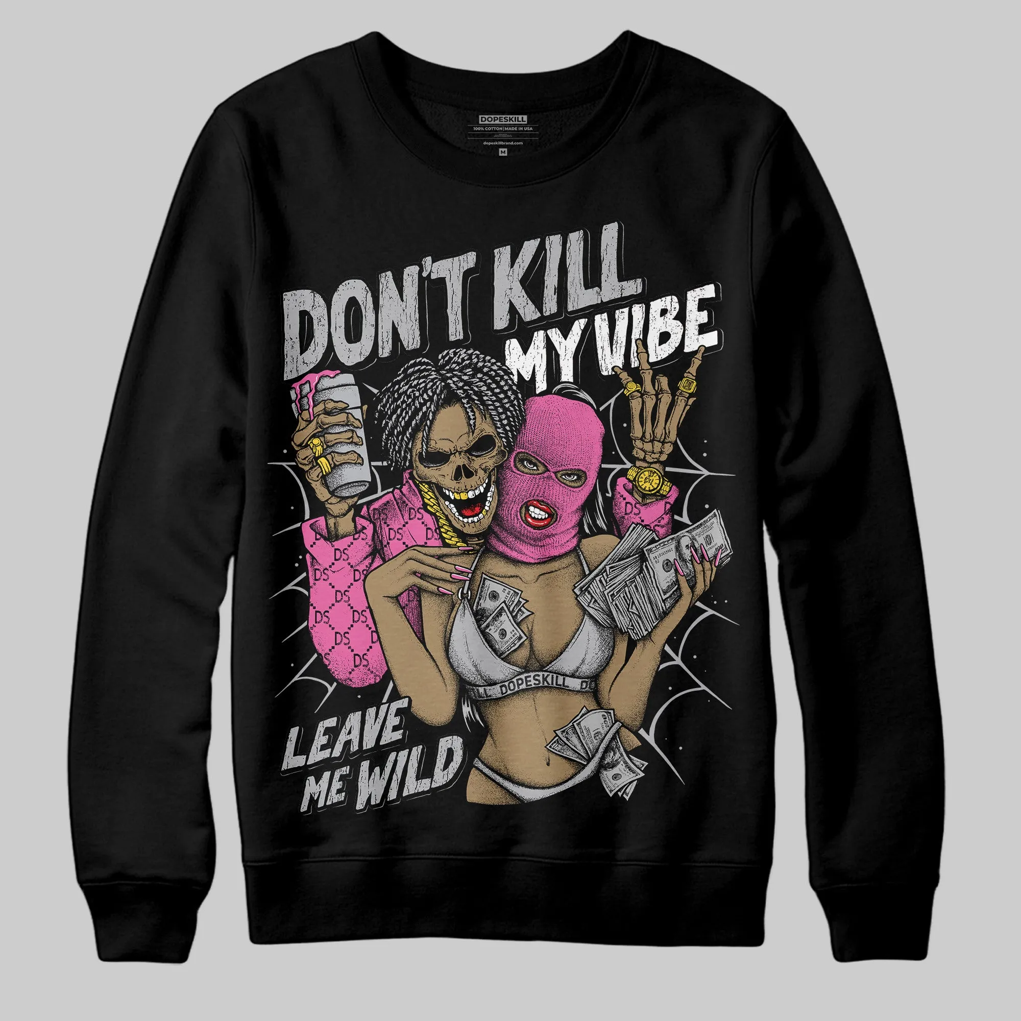 Kayano 14 Cream Sweet Pink DopeSkill Sweatshirt Don't Kill My Vibe Graphic sold by DopeSkill product image thumbnail 2