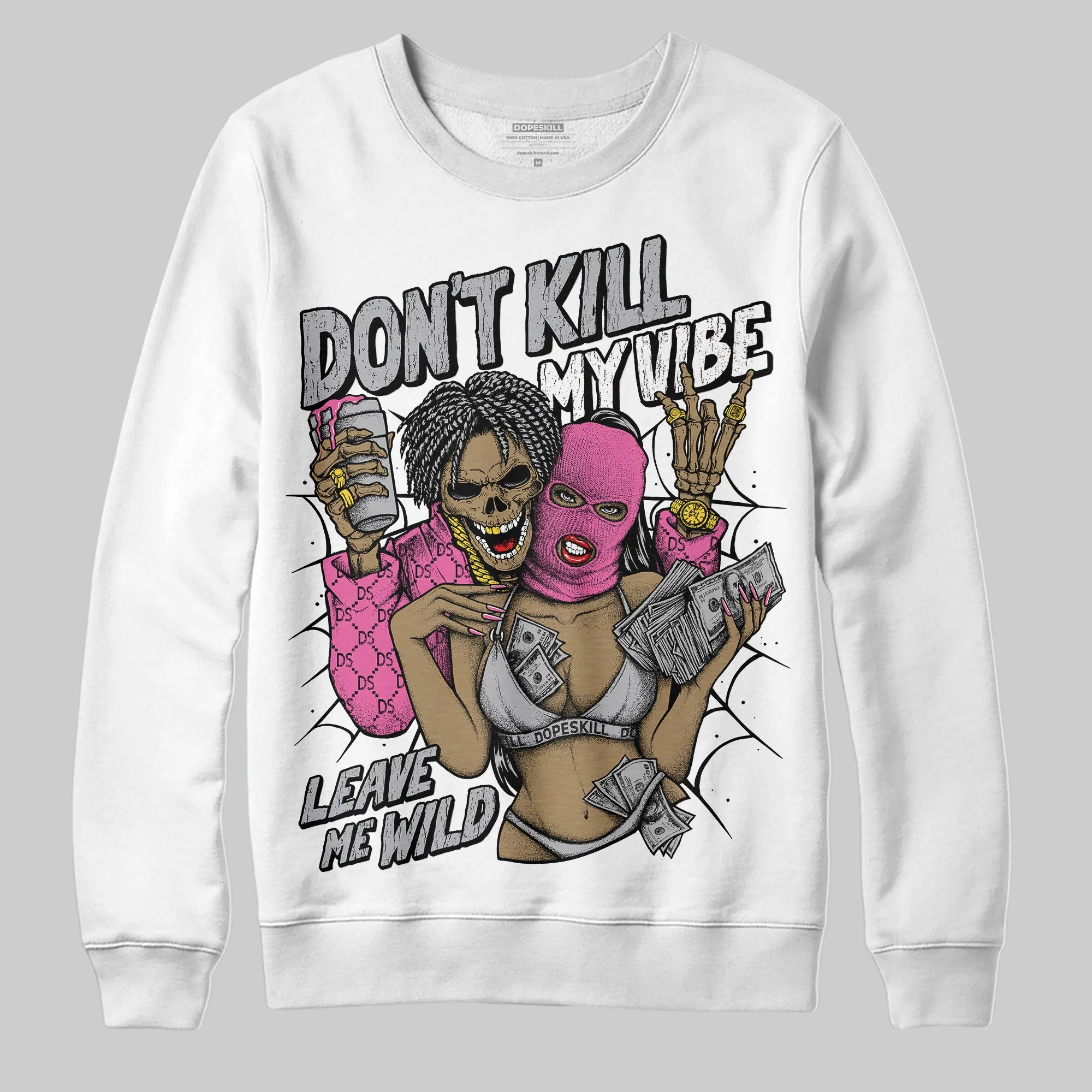 Kayano 14 Cream Sweet Pink DopeSkill Sweatshirt Don't Kill My Vibe Graphic sold by DopeSkill
