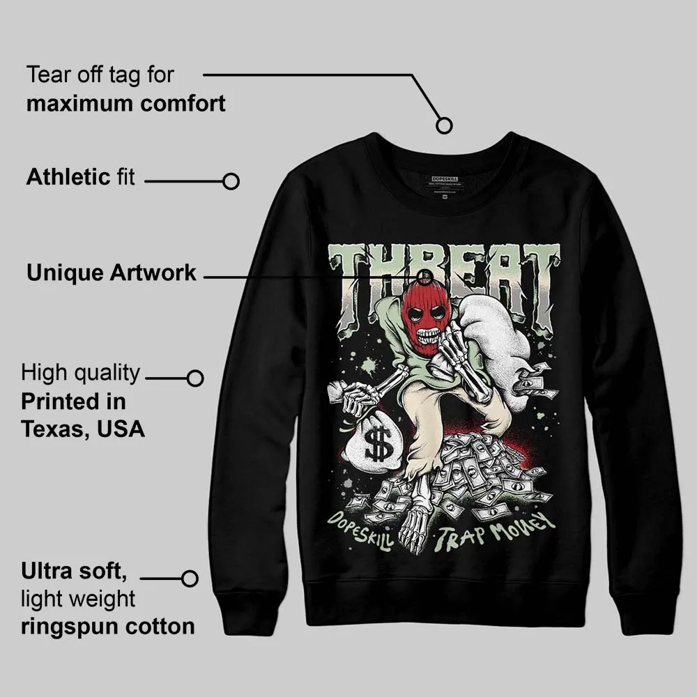 Seafoam 4s 2025 DopeSkill Sweatshirt Threat Graphic sold by DopeSkill product image thumbnail 3