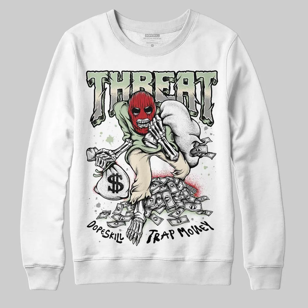 Seafoam 4s 2025 DopeSkill Sweatshirt Threat Graphic sold by DopeSkill product image thumbnail 2