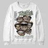 Seafoam 4s 2025 DopeSkill Sweatshirt The Mouth With No Droughts Graphic sold by DopeSkill