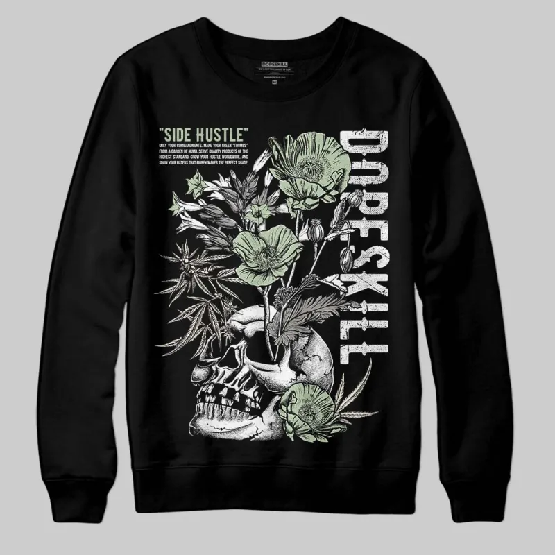 Seafoam 4s 2025 DopeSkill Sweatshirt Side Hustle Graphic sold by DopeSkill