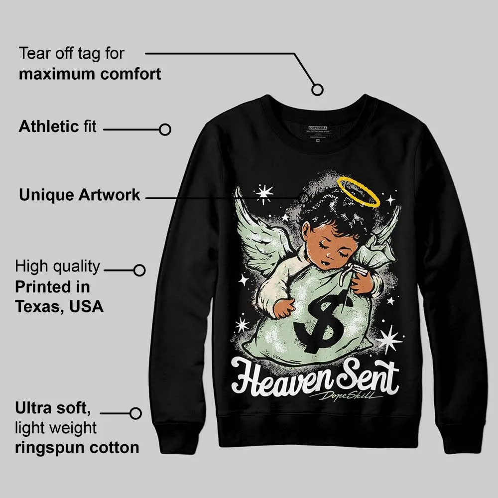 Seafoam 4s 2025 DopeSkill Sweatshirt Heaven Sent Graphic sold by DopeSkill product image thumbnail 3