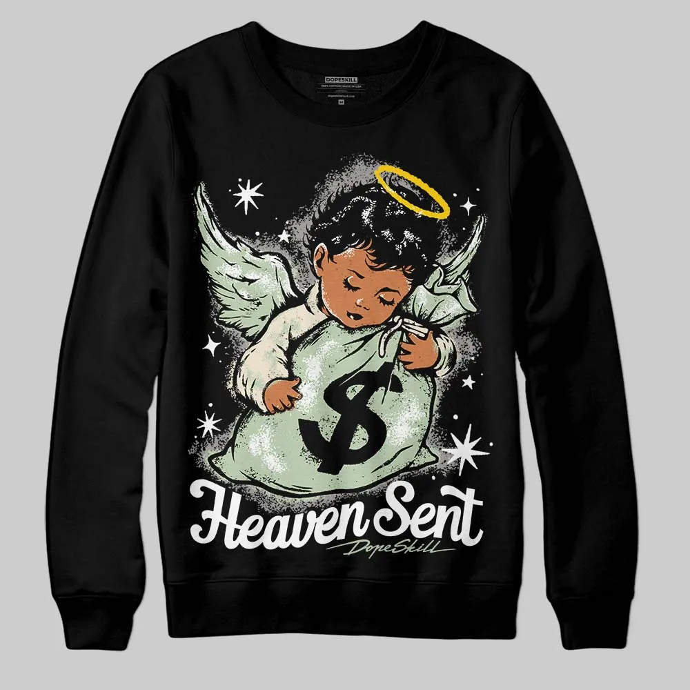 Seafoam 4s 2025 DopeSkill Sweatshirt Heaven Sent Graphic sold by DopeSkill