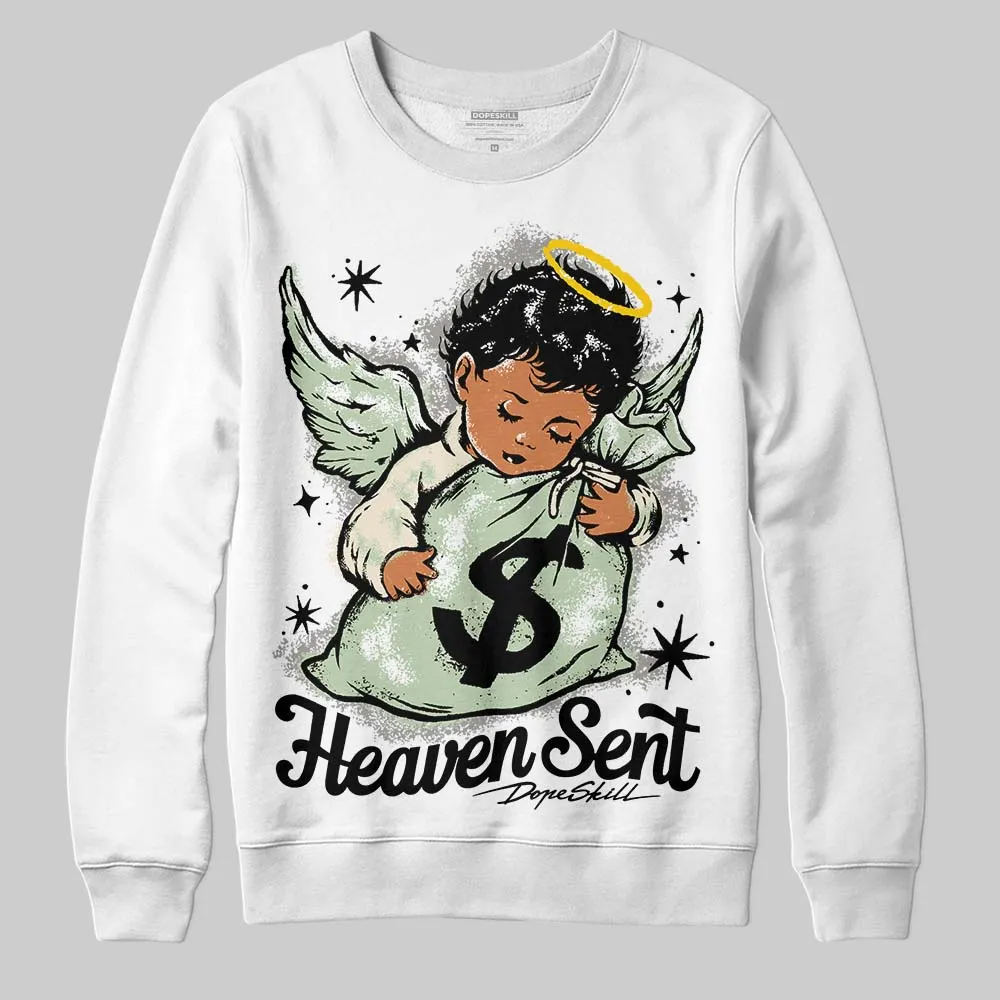 Seafoam 4s 2025 DopeSkill Sweatshirt Heaven Sent Graphic sold by DopeSkill product image thumbnail 2