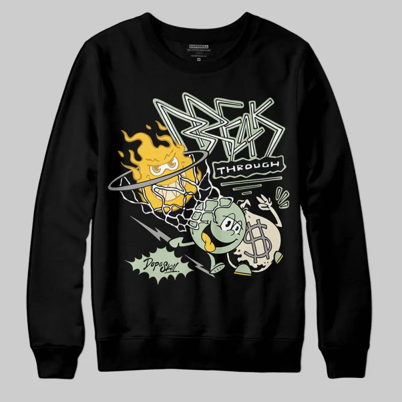 Seafoam 4s 2025 DopeSkill Sweatshirt Break Through Graphic sold by DopeSkill