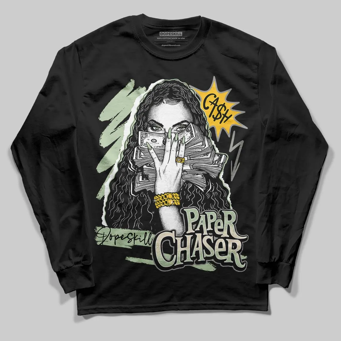 Seafoam 4s 2025 DopeSkill Long Sleeve T-Shirt NPC Graphic sold by DopeSkill