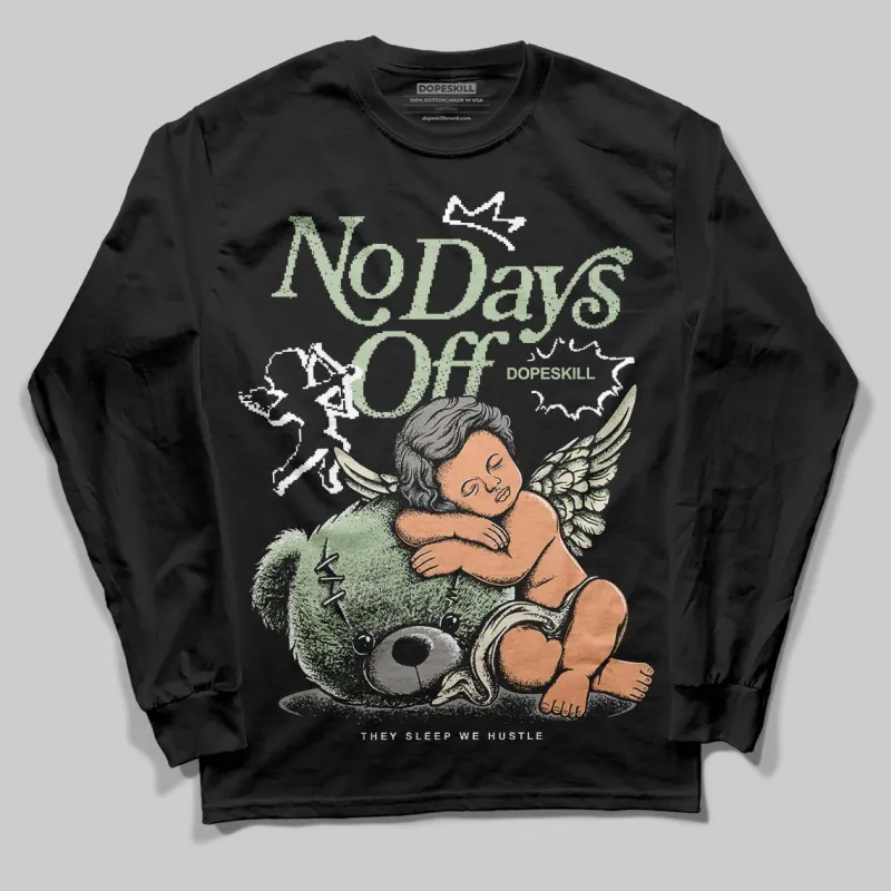 Seafoam 4s 2025 DopeSkill Long Sleeve T-Shirt New No Days Off Graphic sold by DopeSkill