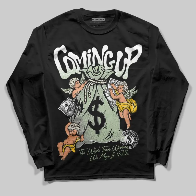 Seafoam 4s 2025 DopeSkill Long Sleeve T-Shirt Money Bag Coming Up Graphic sold by DopeSkill