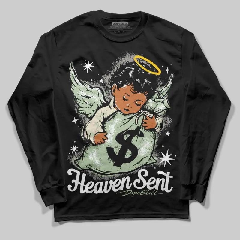 Seafoam 4s 2025 DopeSkill Long Sleeve T-Shirt Heaven Sent Graphic sold by DopeSkill