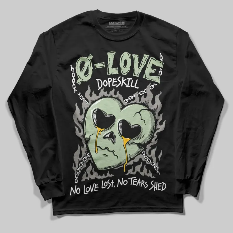 Seafoam 4s 2025 DopeSkill Long Sleeve T-Shirt Crying Heart Graphic sold by DopeSkill