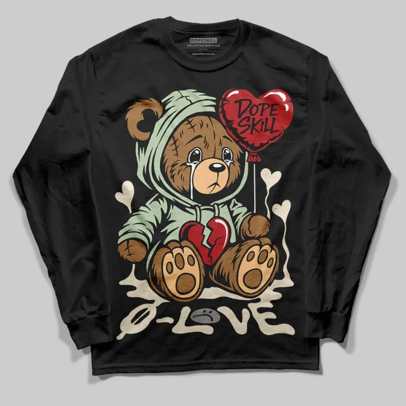 Seafoam 4s 2025 DopeSkill Long Sleeve T-Shirt Broken Bear Graphic sold by DopeSkill