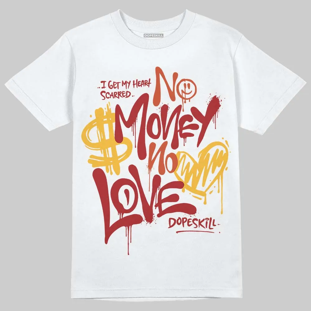 Brick By Brick 4s DopeSkill T-Shirt No Money No Love Typo Graphic sold by DopeSkill product image thumbnail 2