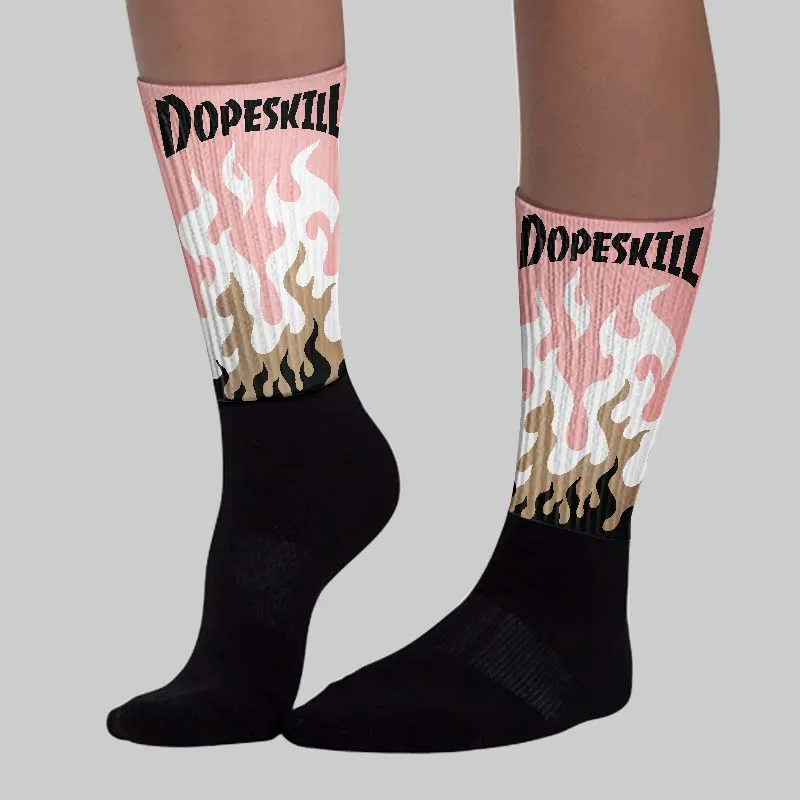 AIR FORCE 1 LINEN DopeSkill Sublimated Sock FIRE Graphic sold by DopeSkill product image thumbnail 3