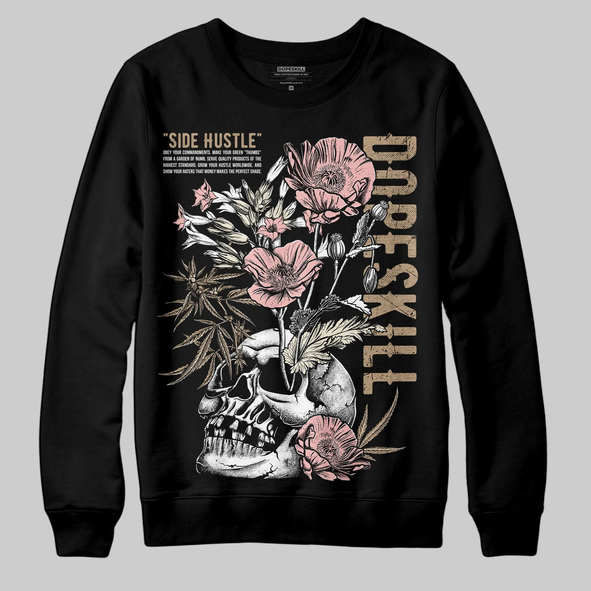 AIR FORCE 1 LINEN DopeSkill Sweatshirt Side Hustle Graphic sold by DopeSkill product image thumbnail 2