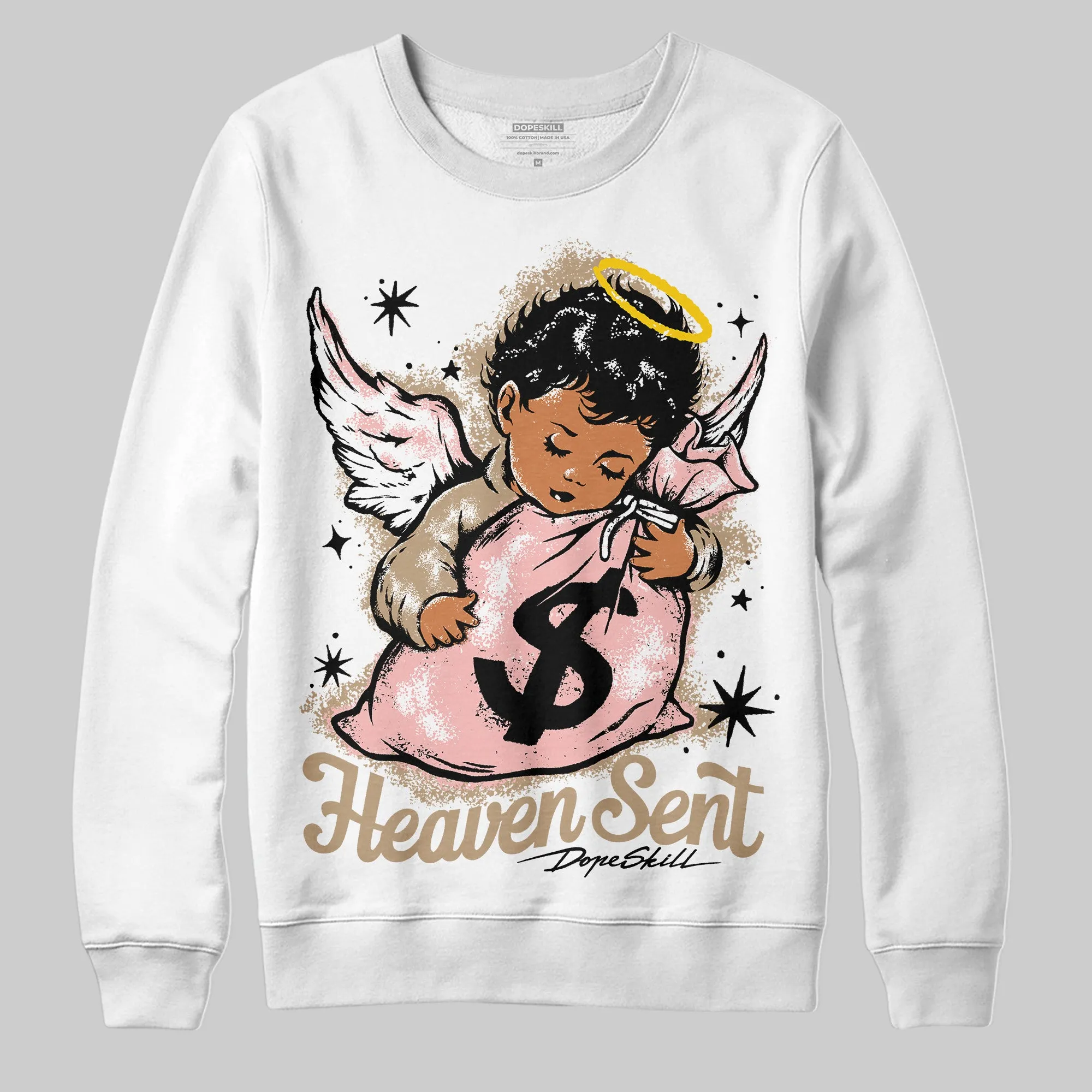 AIR FORCE 1 LINEN DopeSkill Sweatshirt Heaven Sent Graphic sold by DopeSkill