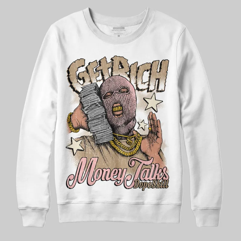 AIR FORCE 1 LINEN DopeSkill Sweatshirt Get Rich Graphic sold by DopeSkill