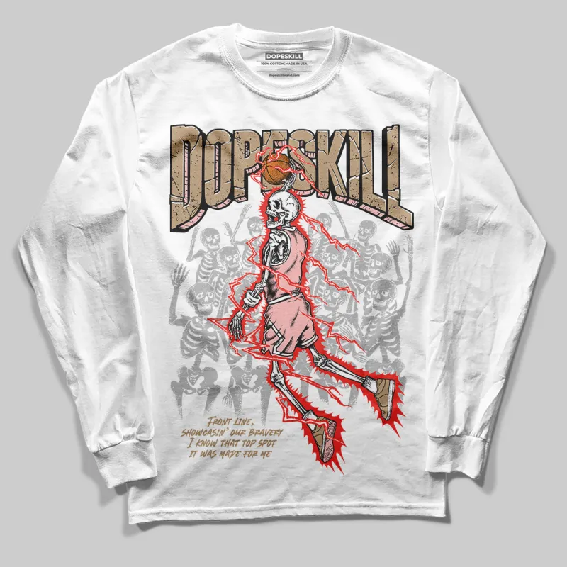 AIR FORCE 1 LINEN DopeSkill Long Sleeve T-Shirt Thunder Dunk Graphic sold by DopeSkill