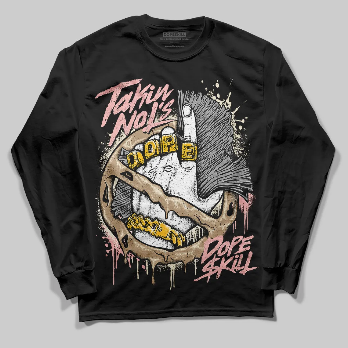 AIR FORCE 1 LINEN DopeSkill Long Sleeve T-Shirt Takin No L's Graphic sold by DopeSkill product image thumbnail 2