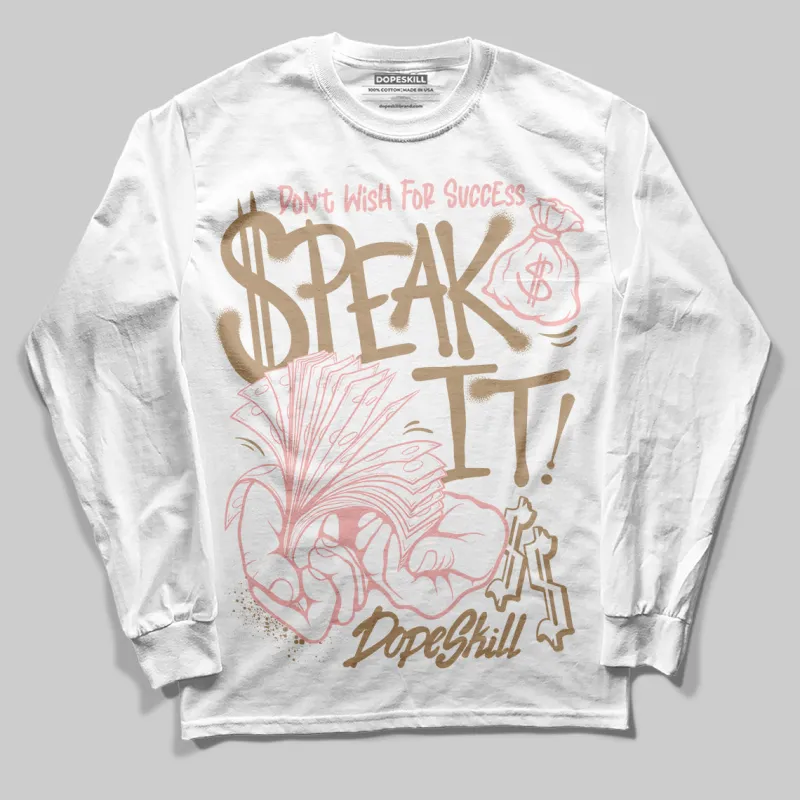 AIR FORCE 1 LINEN DopeSkill Long Sleeve T-Shirt Speak It Graphic sold by DopeSkill