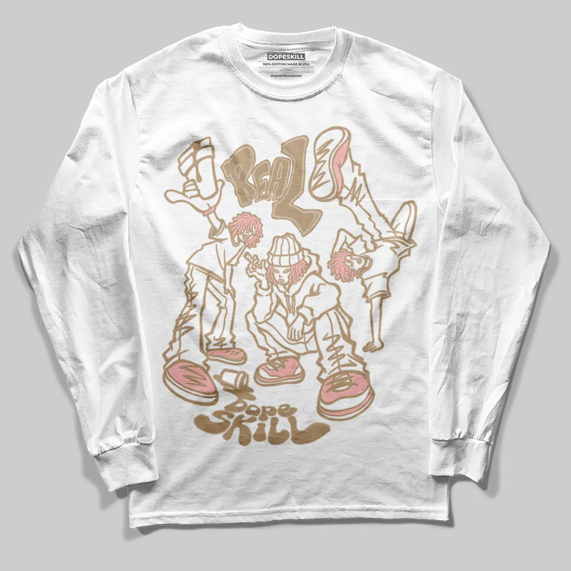 AIR FORCE 1 LINEN DopeSkill Long Sleeve T-Shirt Real Y2K Players Graphic sold by DopeSkill