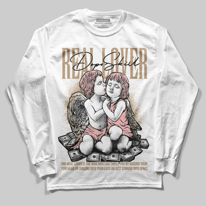 AIR FORCE 1 LINEN DopeSkill Long Sleeve T-Shirt Real Lover Graphic sold by DopeSkill