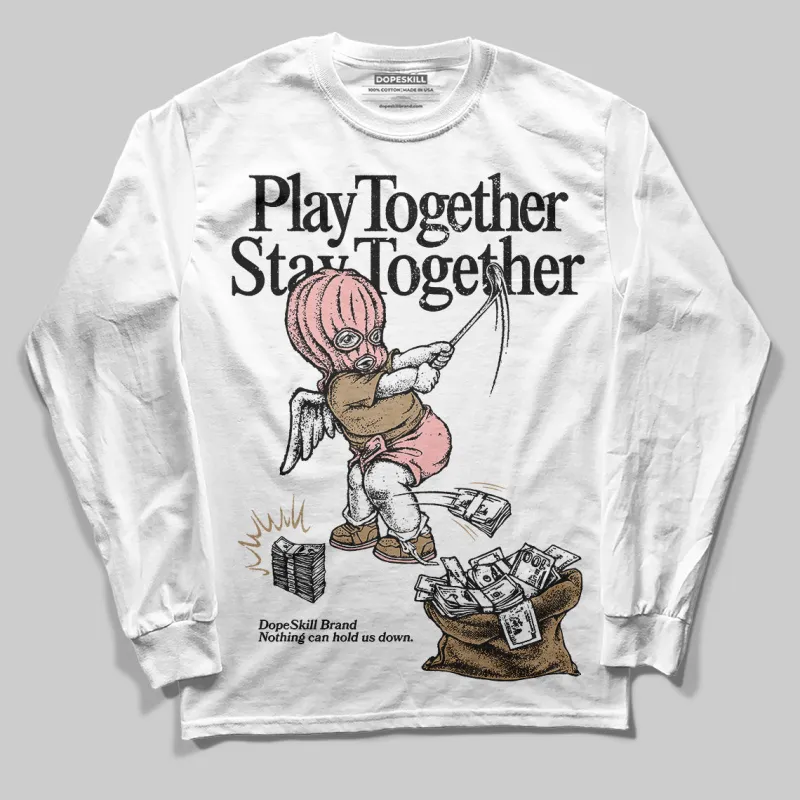 AIR FORCE 1 LINEN DopeSkill Long Sleeve T-Shirt Play together, Stay together Graphic sold by DopeSkill