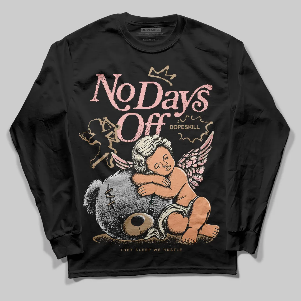 AIR FORCE 1 LINEN DopeSkill Long Sleeve T-Shirt New No Days Off Graphic sold by DopeSkill product image thumbnail 2