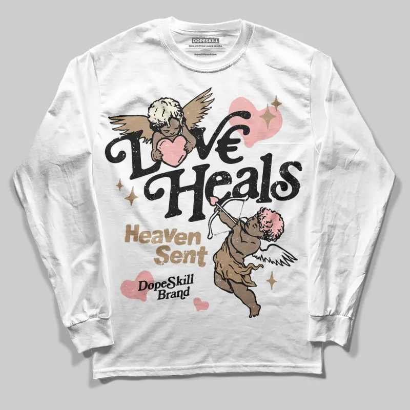 AIR FORCE 1 LINEN DopeSkill Long Sleeve T-Shirt New Love Heals Graphic sold by DopeSkill