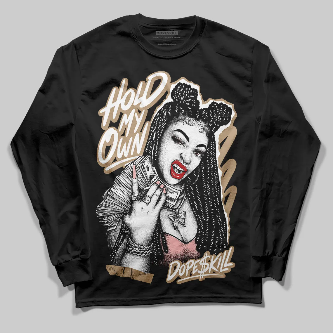 AIR FORCE 1 LINEN DopeSkill Long Sleeve T-Shirt New H.M.O Graphic sold by DopeSkill product image thumbnail 2